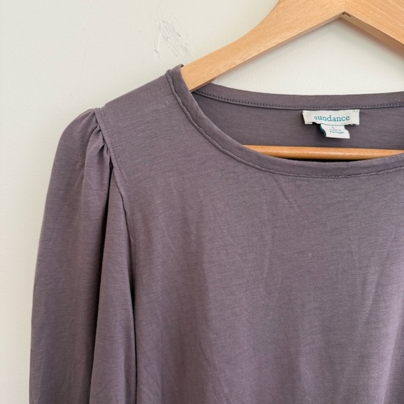 Sundance Sundance Caylen Tee Bishop Long Sleeve Size Small Cotton Blend Boho - Picture 4 of 9